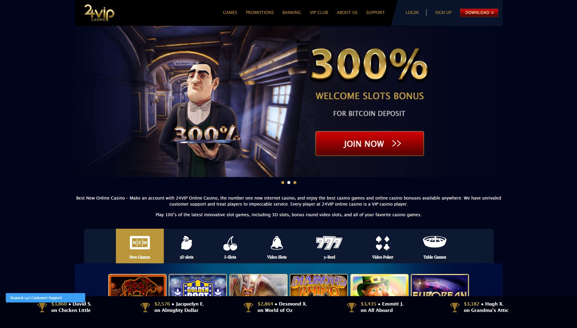 24VIP Casino Review