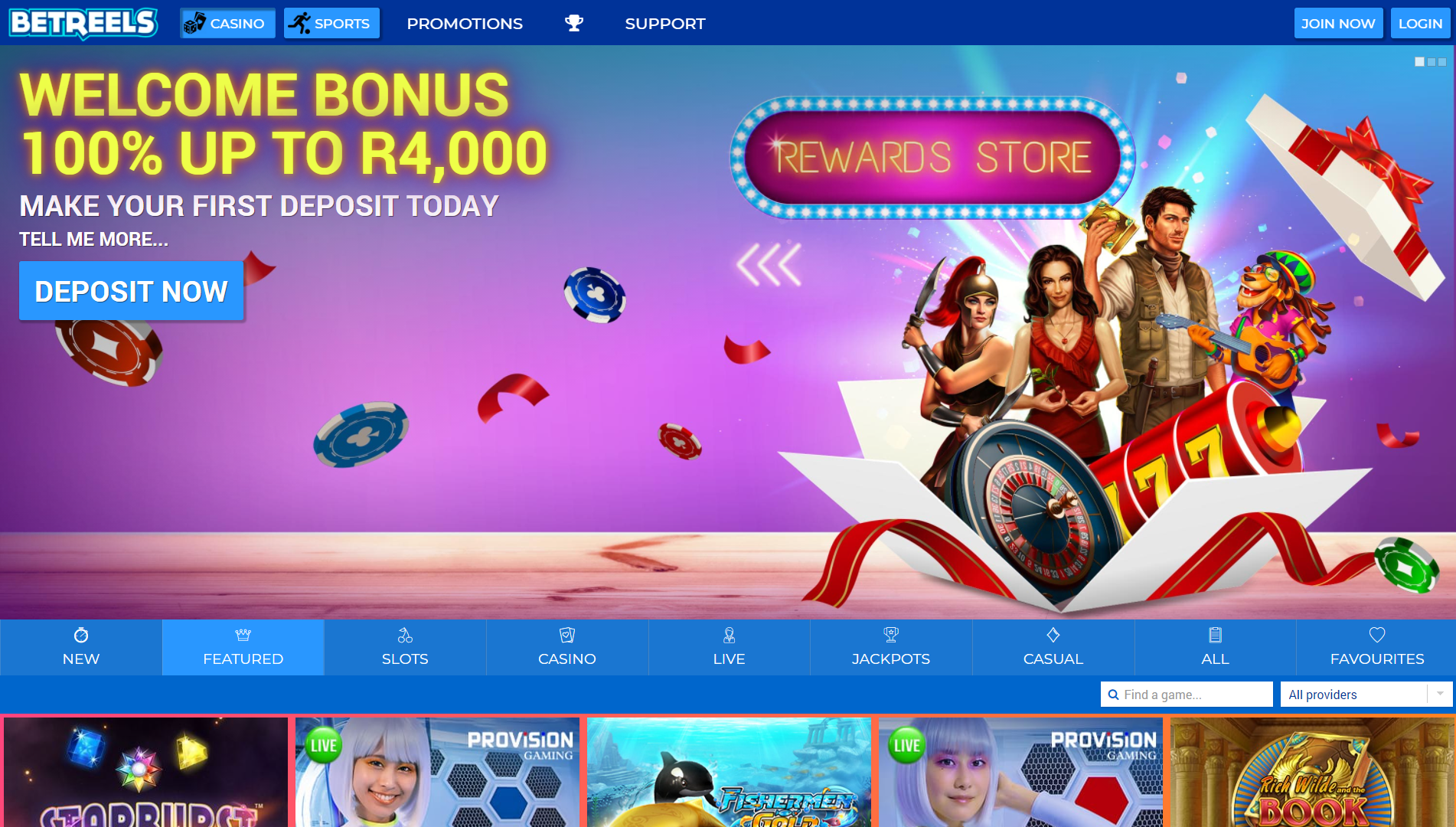 Betreels Casino Review