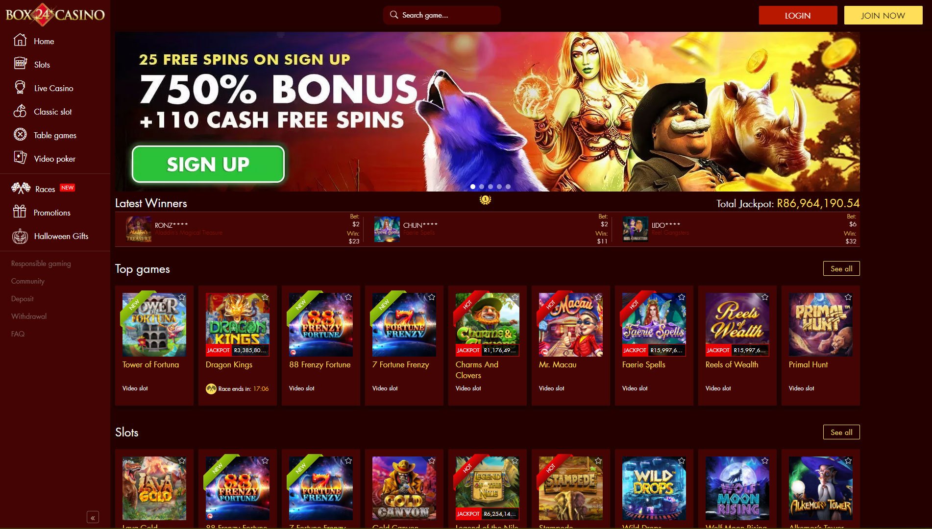 Box24 Casino Review