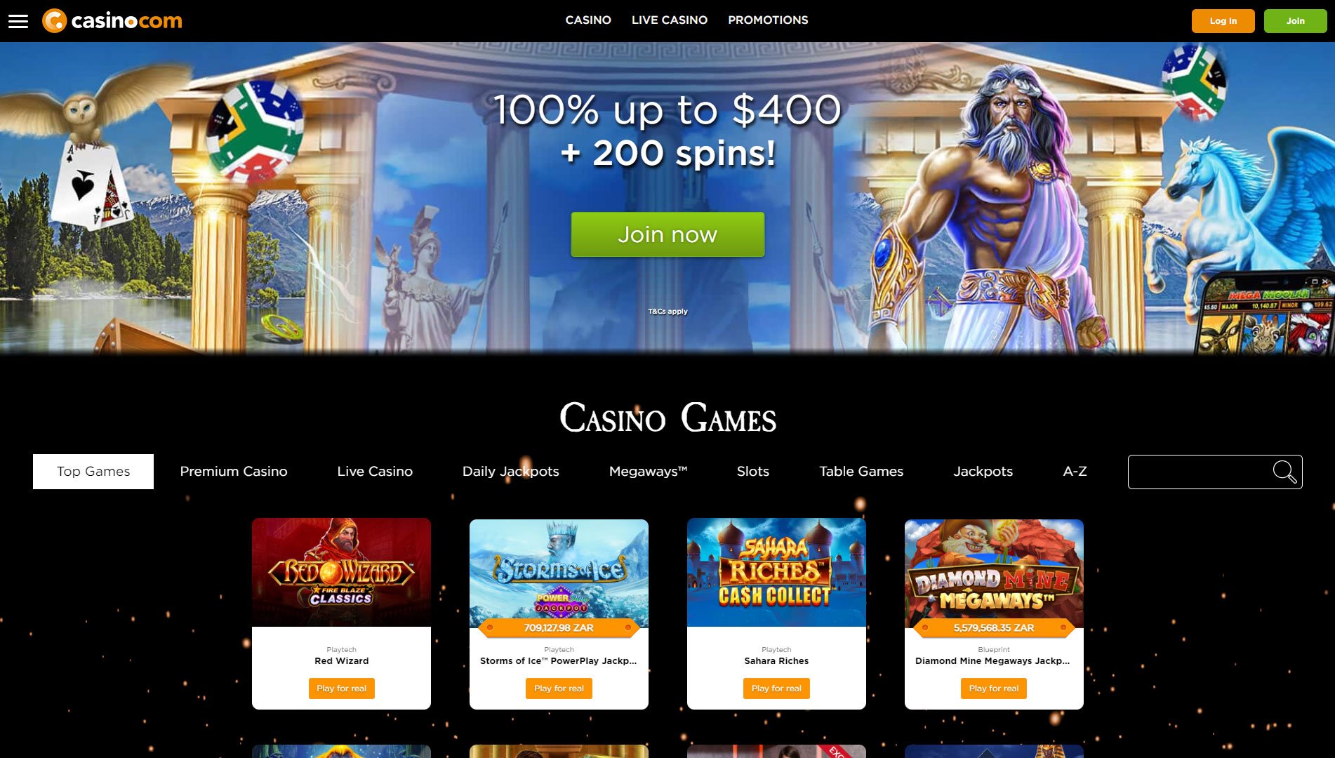 Casino.com Review