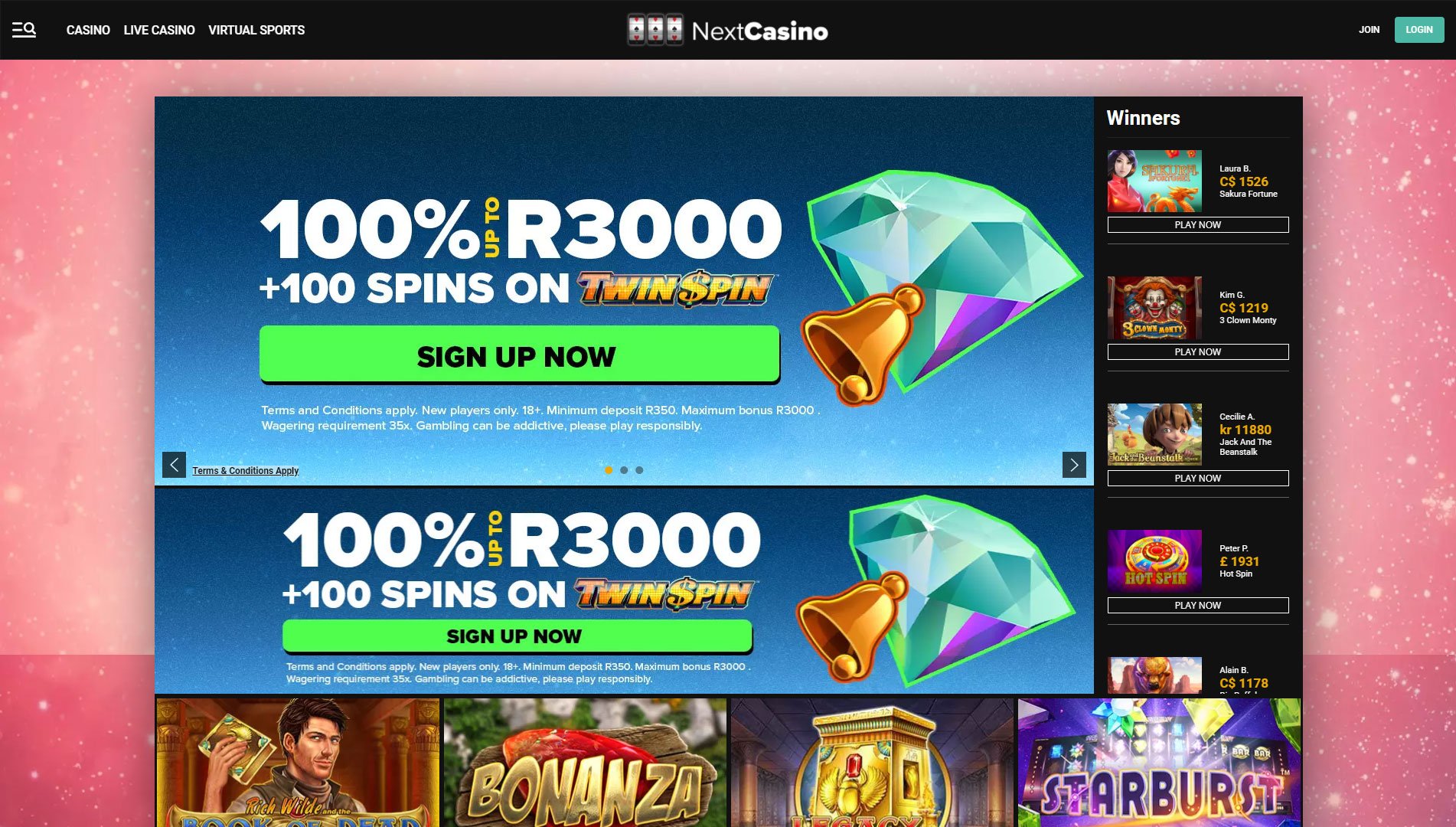 Next Casino Review