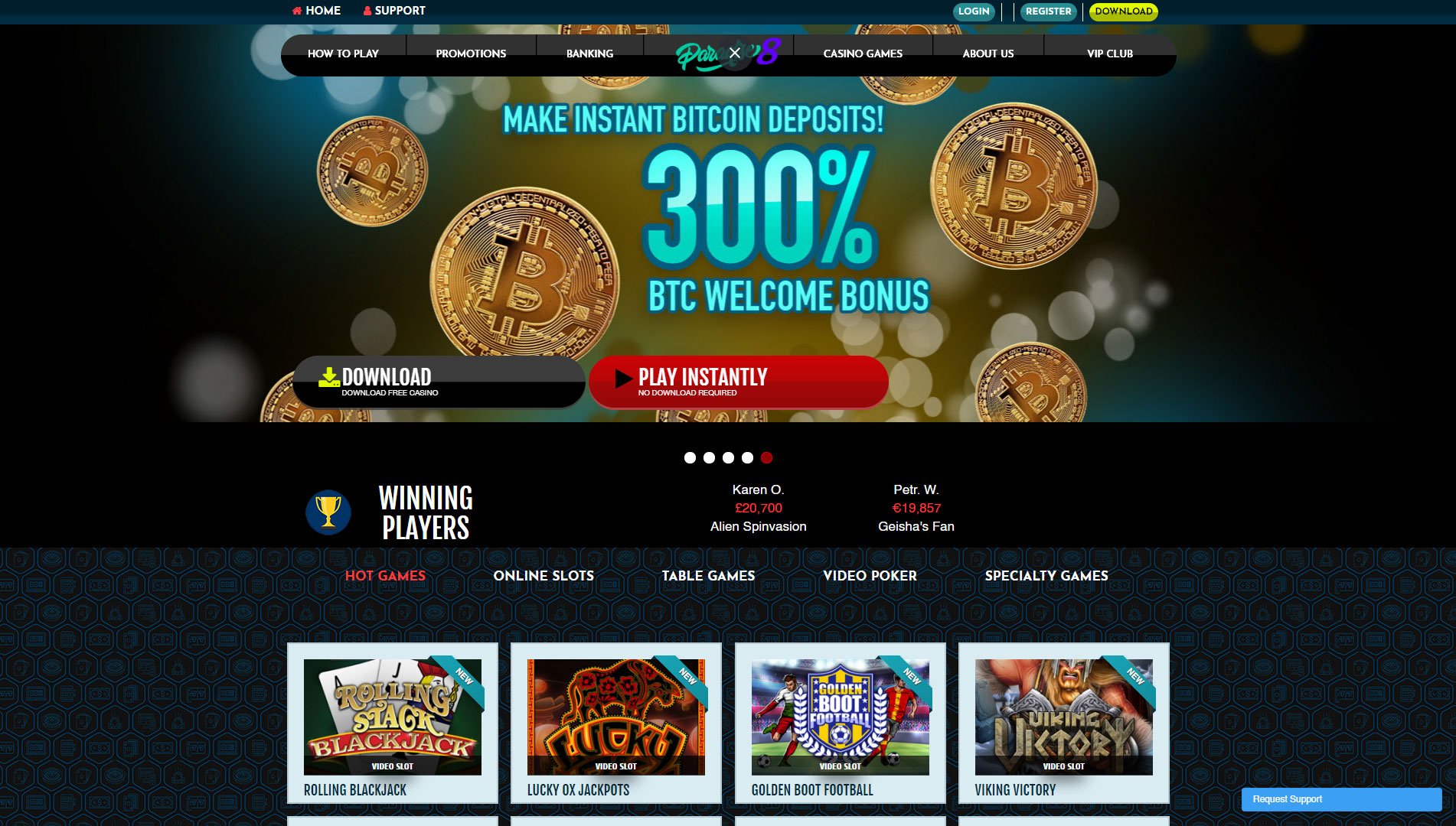Paradise 8 Casino Review