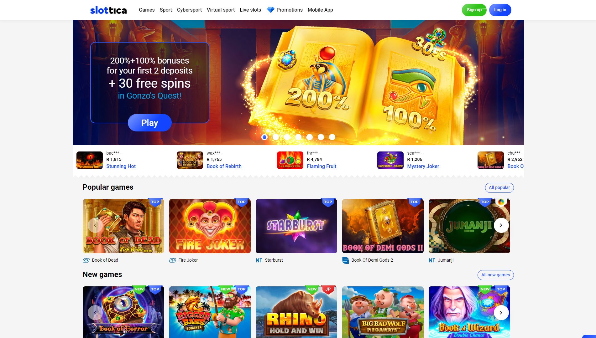 Slottica Casino Review