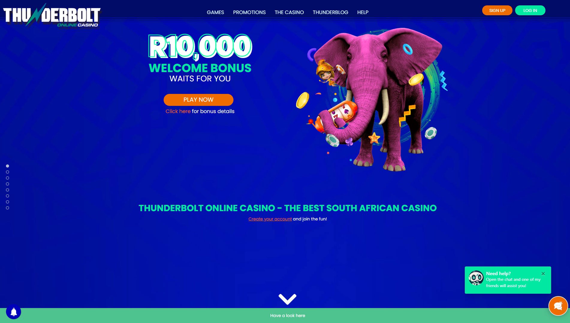 Thunderbolt Casino Review