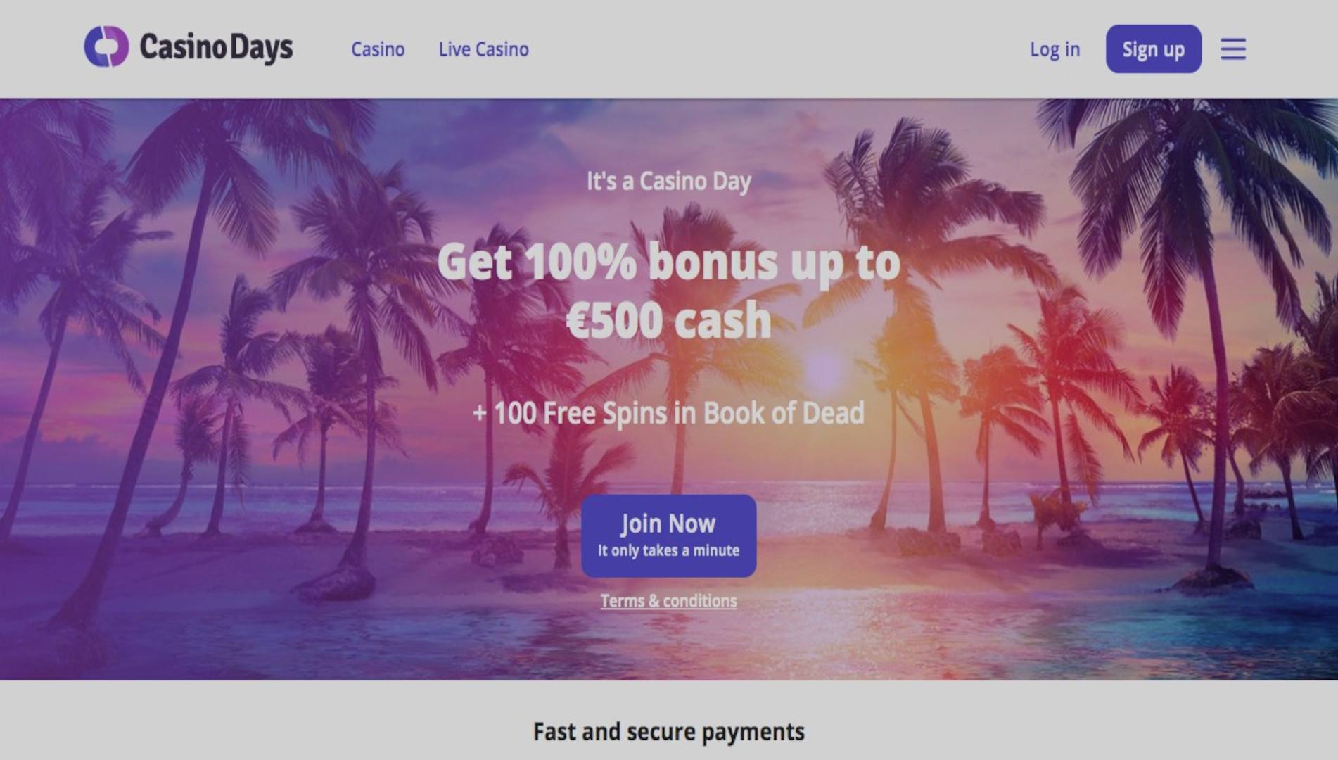 CasinoDays Review