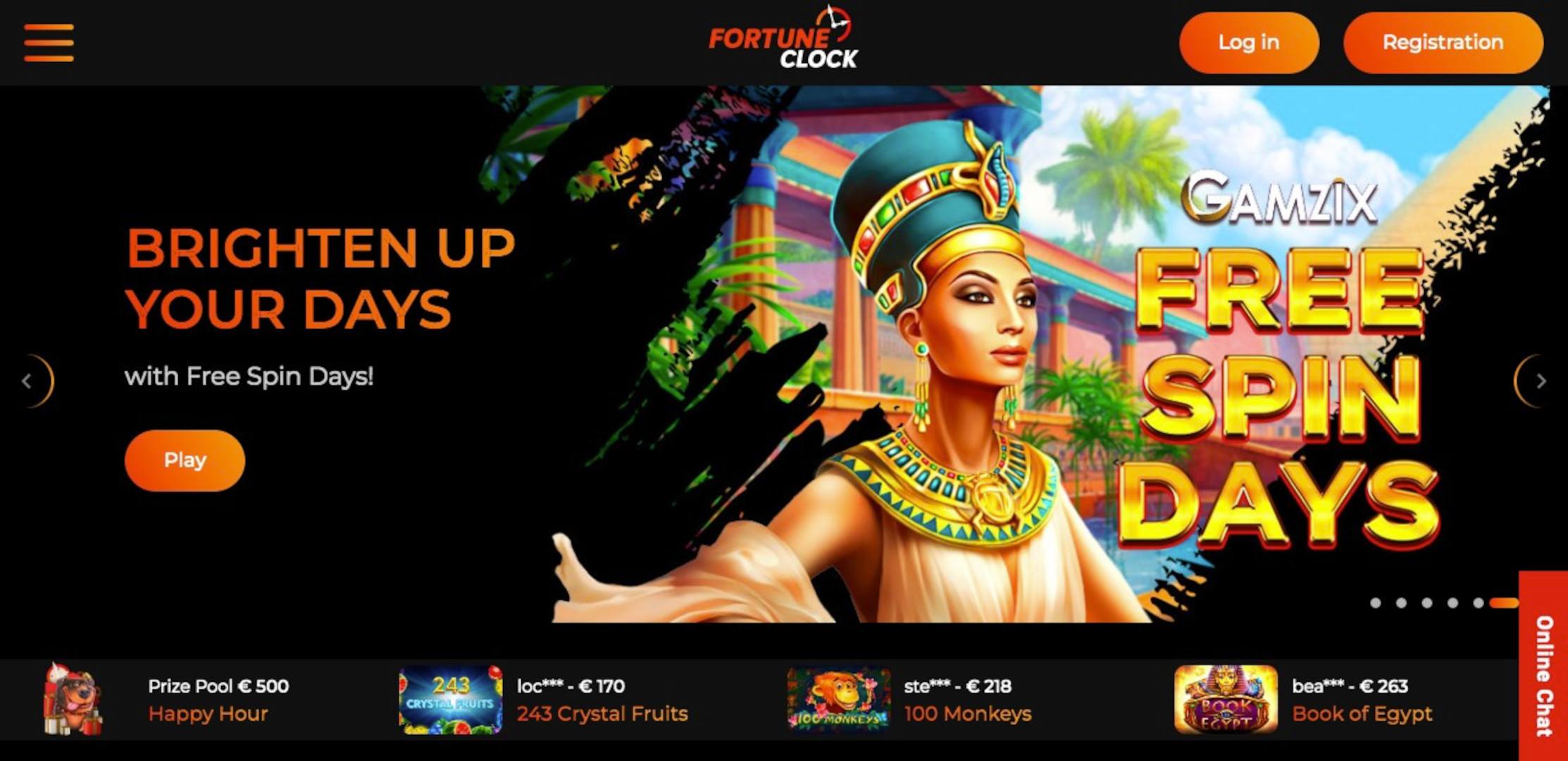 Fortune Clock Casino Review